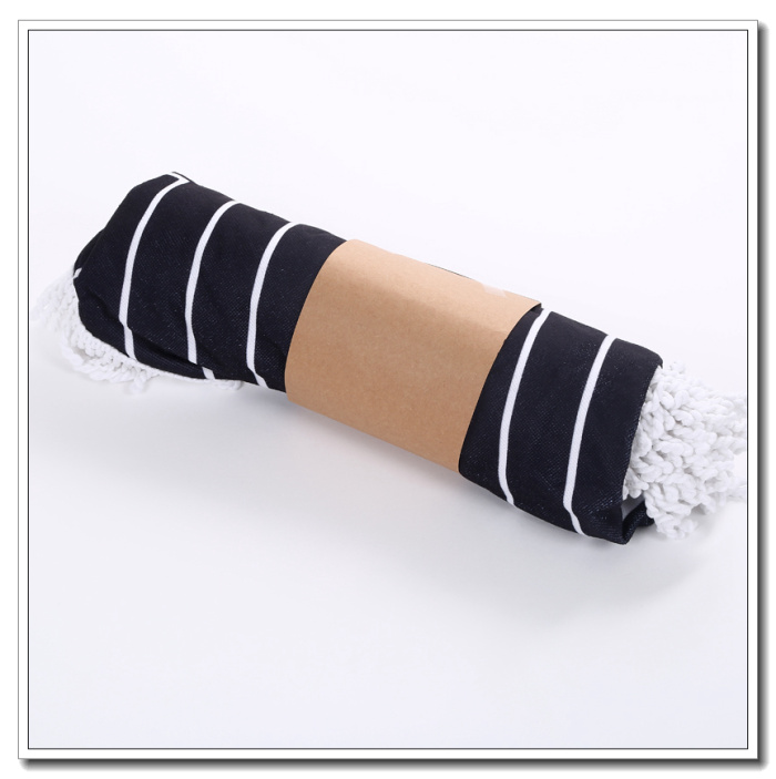 Manufacturer direct selling high - grade circular tassel beach towel cotton printed fringe bath towel.