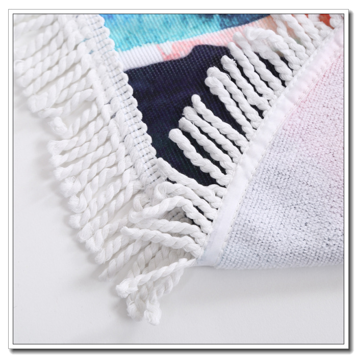 Manufacturer direct selling national wind circular printed beach towel floor mat. Manufacturer direct selling national wind circular printed beach towel floor mat.