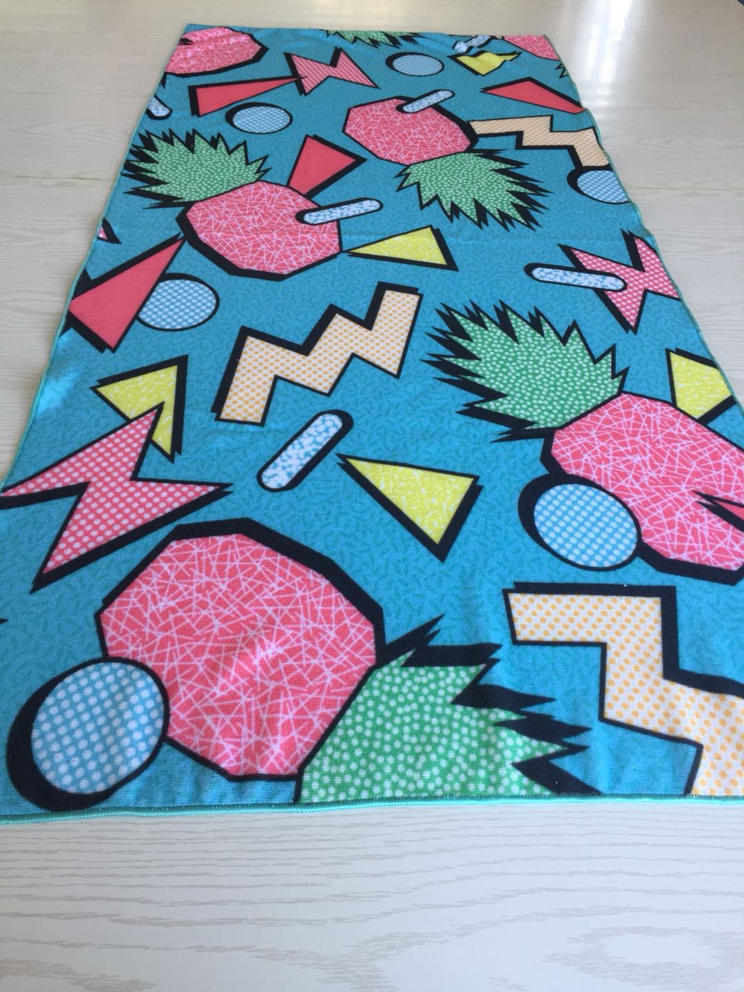 Super fine fiber beach towel fitness tourism function.
