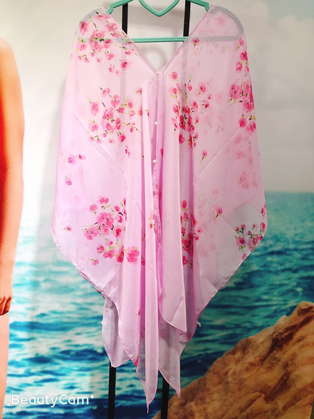 Hot style scarf pearl button chiffon beach towel cashew nuts drive sun protection shawl scarf manufacturers wholesale