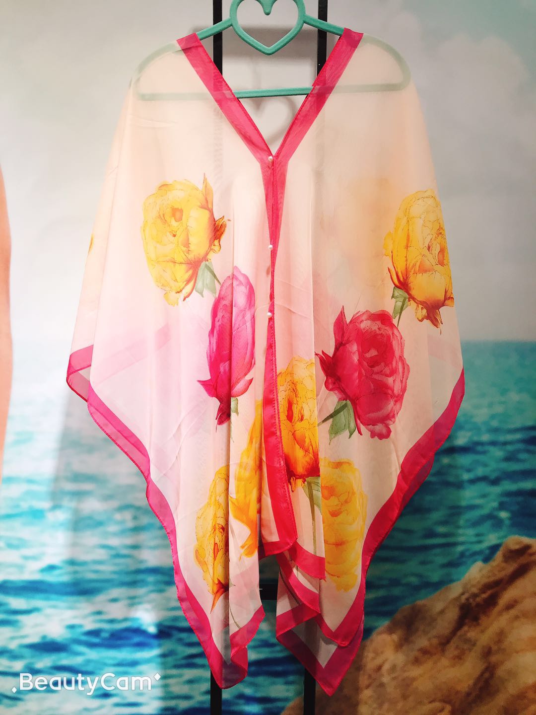 Hot style scarf pearl button chiffon beach towel cashew nuts drive sun protection shawl scarf manufacturers wholesale