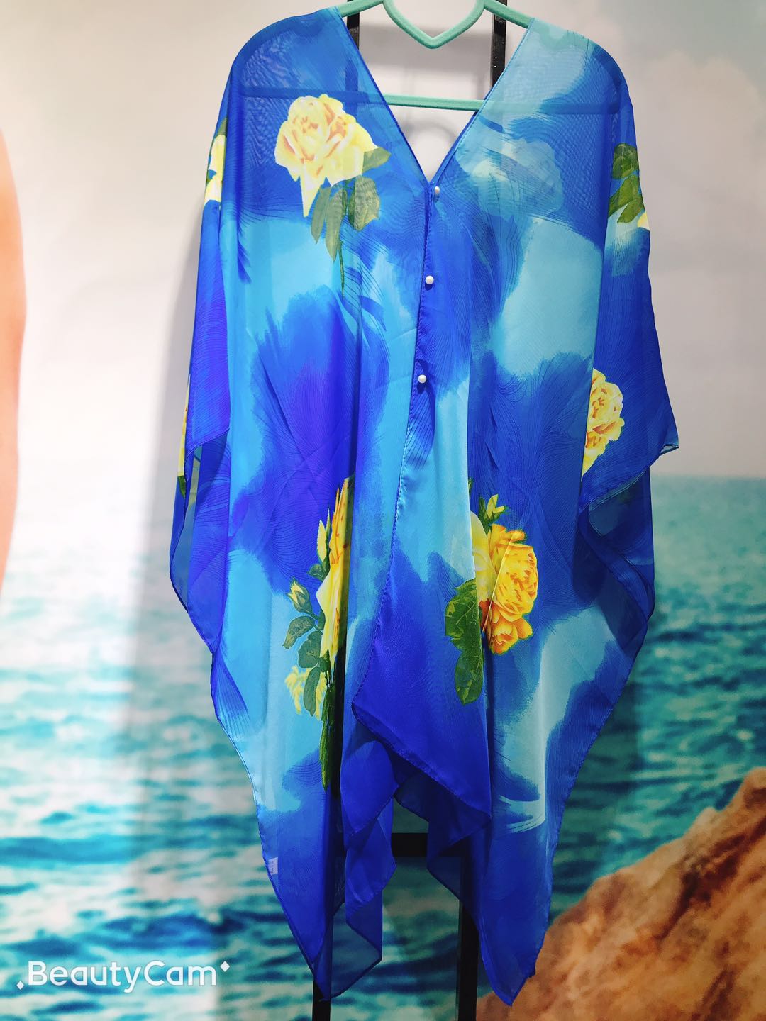 Hot style scarf pearl button chiffon beach towel cashew nuts drive sun protection shawl scarf manufacturers wholesale