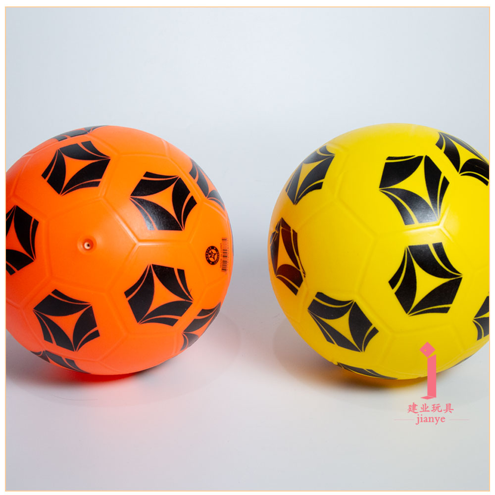 20cmpvc Inflatable Toy Printing Football Thickening and Wear-Resistant High Elastic Stall Inflatable Toy Ball Wholesale