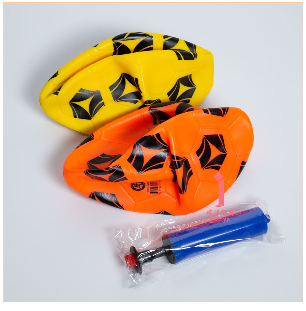 20cmpvc Inflatable Toy Printing Football Thickening and Wear-Resistant High Elastic Stall Inflatable Toy Ball Wholesale