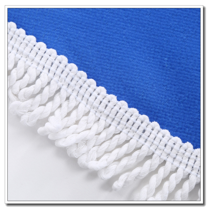 Manufacturer direct sale of super fine fiber circular beach towel bath mat foreign trade.