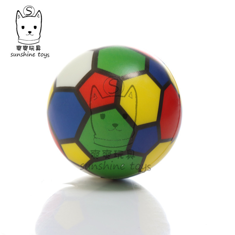 6.3 Design and color football PU ball pressure foam baby toy leather ball manufacturers wholesale PET supplies 6.3 Design and color football PU ball pressure foam baby toy leather ball manufacturers wholesale PET supplies