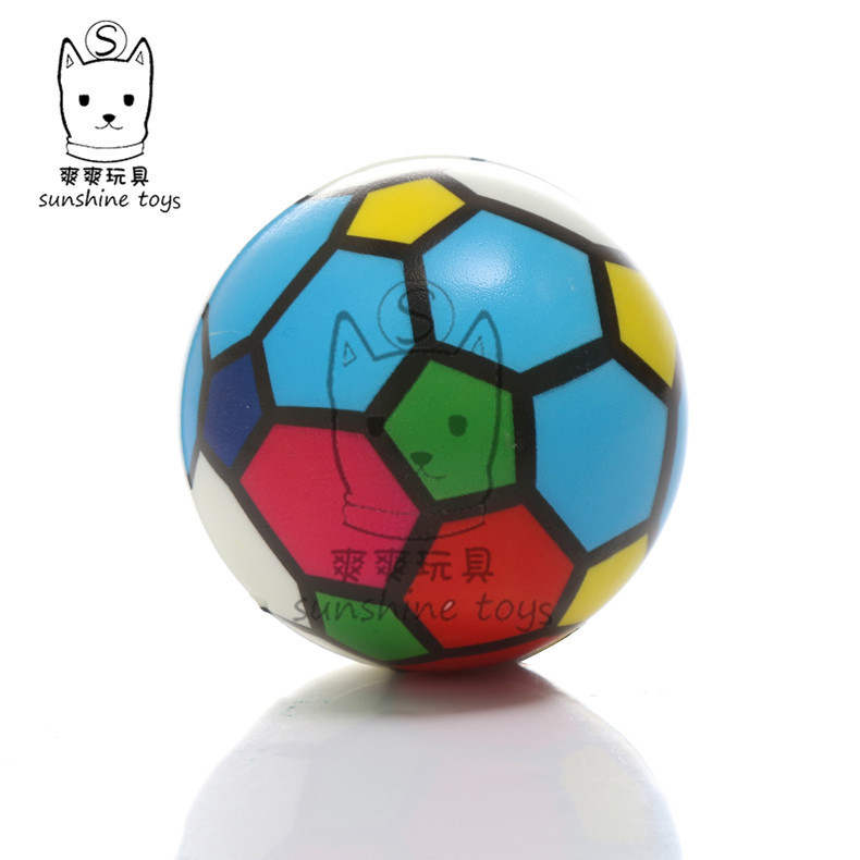 6.3 Design and color football PU ball pressure foam baby toy leather ball manufacturers wholesale PET supplies 6.3 Design and color football PU ball pressure foam baby toy leather ball manufacturers wholesale PET supplies