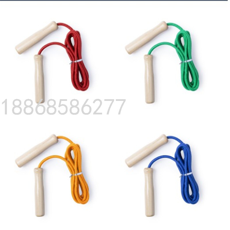 Factory Wholesale Four-Color Mixed Batch Single Fitness Weight Loss Children Student Indoor Outdoor Skipping Rope