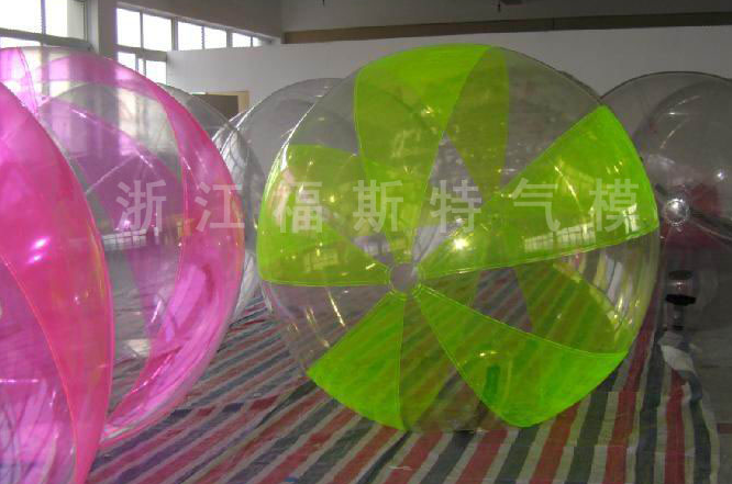 Factory direct water walking ball water drum grass leisurely wave ball touch football soccer water toys