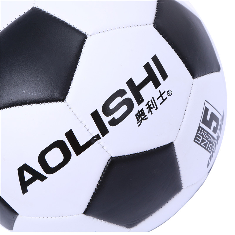 Oliver classic black and white student match training football no. 5, 066