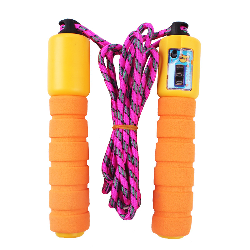 Student Senior High School Entrance Examination Fitness Skipping Rope Electronic Skipping Rope with Counter Sports Adult Sports Pattern Skipping Rope Stall Supply Wholesale
