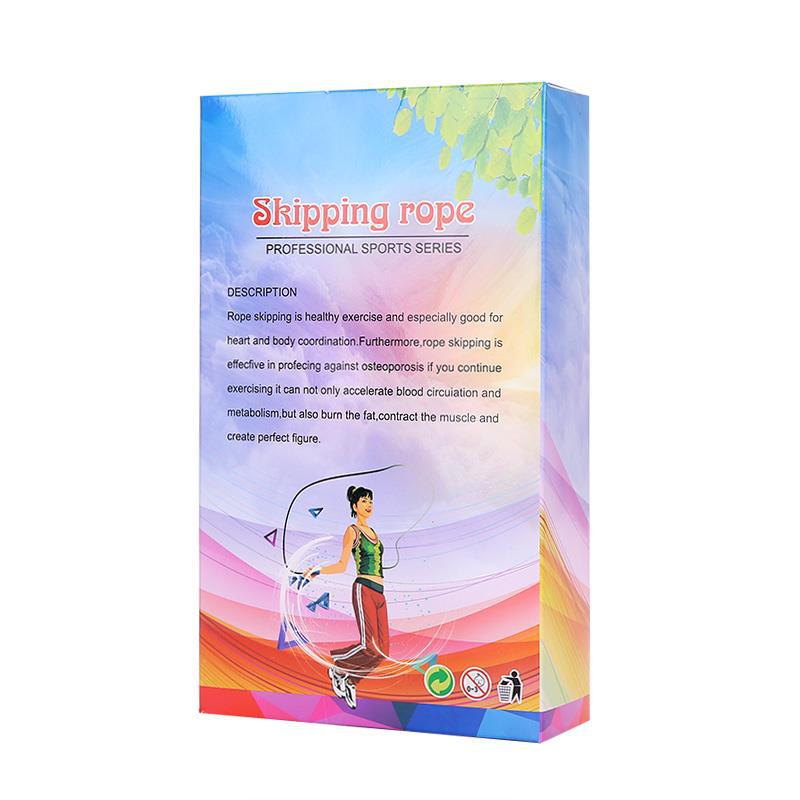 High grade gift rope skipping test training rope skipping mechanical counting rope skipping adults and children