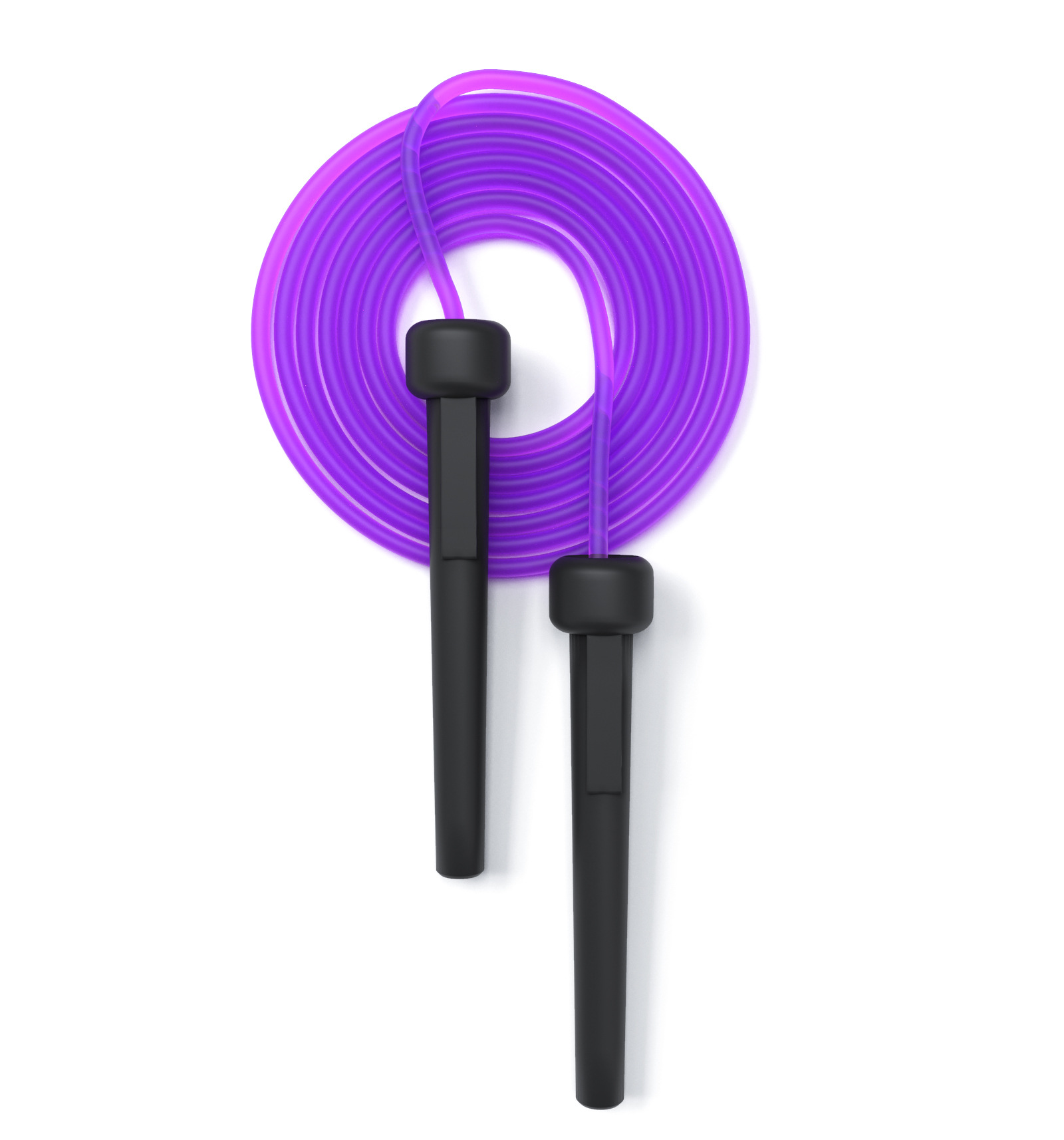 Matte Matte Skipping Rope Safety Rope Bar End 3 M Wear-Resistant Rubber Spare Children's Toys Kindergarten School Light