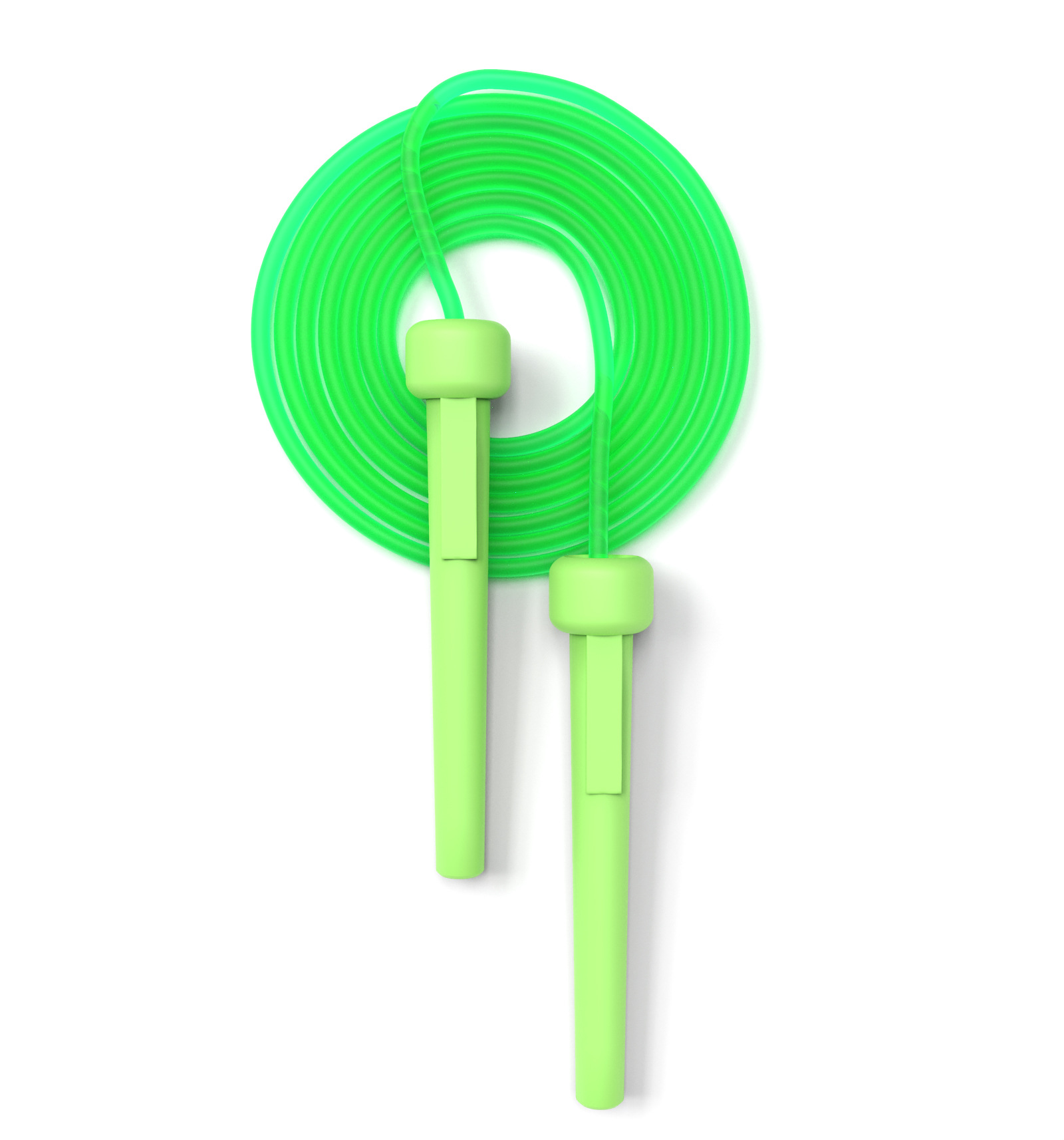 Matte Matte Skipping Rope Safety Rope Bar End 3 M Wear-Resistant Rubber Spare Children's Toys Kindergarten School Light
