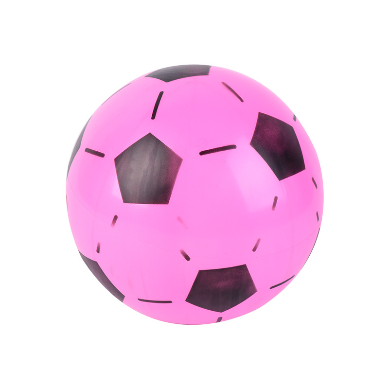 Kaida children&#039;s toy football spray flower series smiley ball inflatable football beach custom gift ball