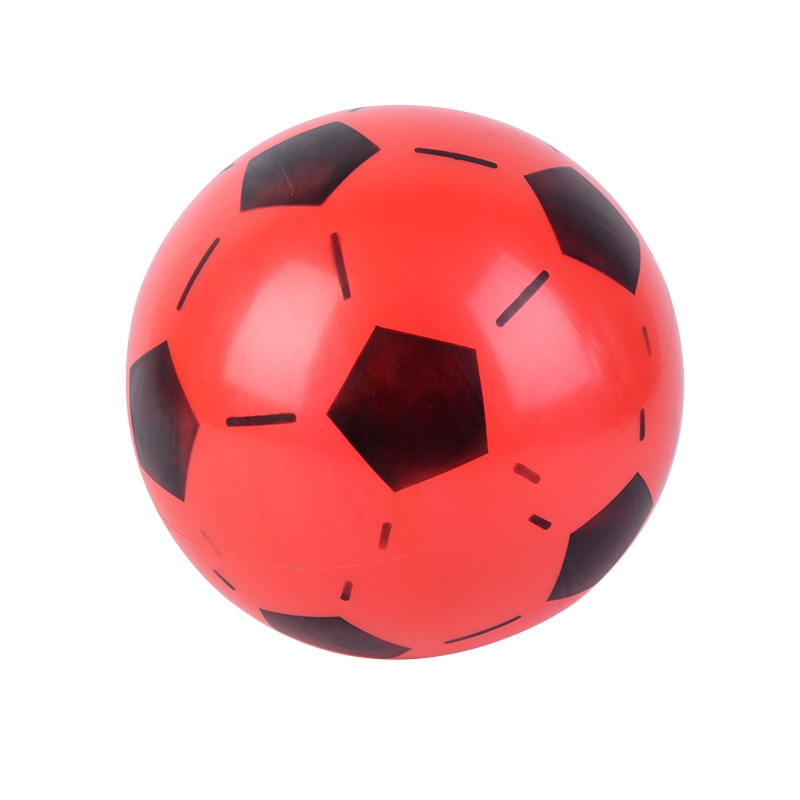 Kaida children&#039;s toy football spray flower series smiley ball inflatable football beach custom gift ball