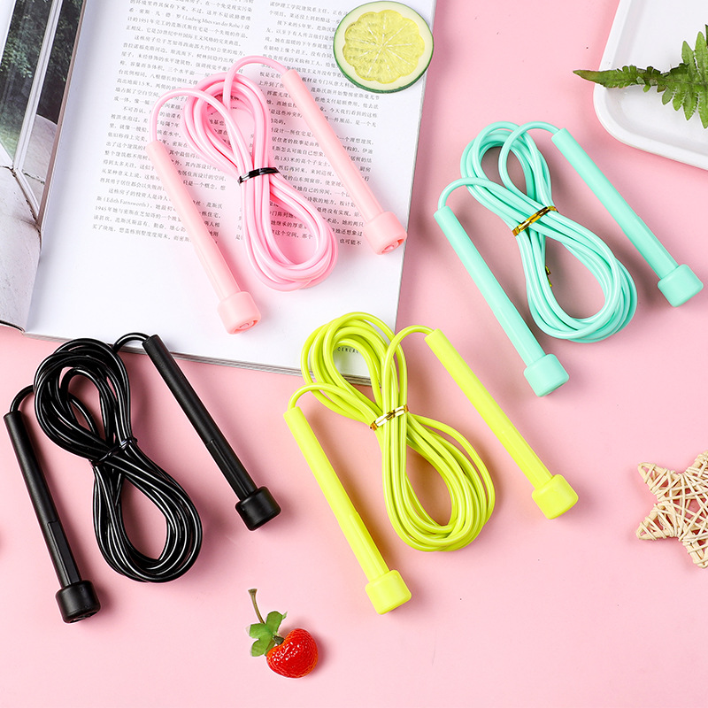 Children&#039;s Racing Skipping Rope Colorful Telescopic Long Skipping Rope Kindergarten Grade One Primary School Student Lightweight Jump Rope for One Person