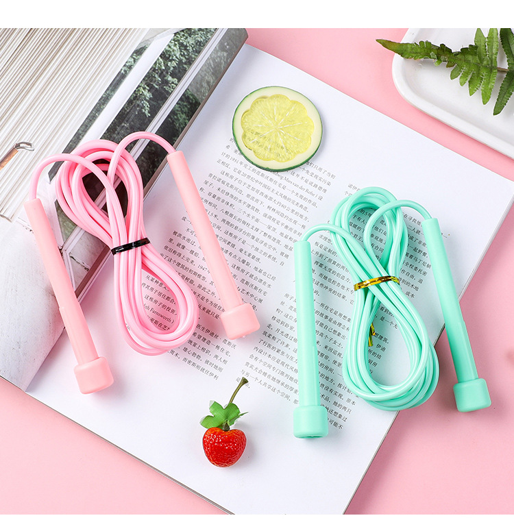 Children's Racing Skipping Rope Colorful Telescopic Long Skipping Rope Kindergarten Grade One Primary School Student Lightweight Jump Rope for One Person