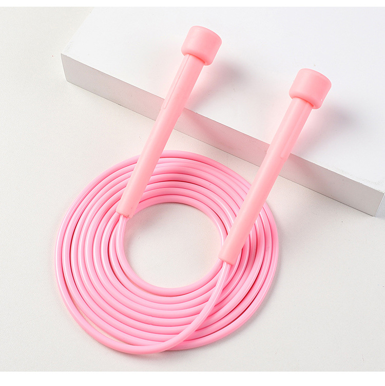 Children's Racing Skipping Rope Colorful Telescopic Long Skipping Rope Kindergarten Grade One Primary School Student Lightweight Jump Rope for One Person