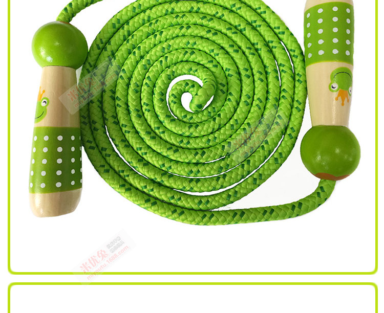 Wooden Skipping Rope Children Primary School Students Jump Rope for One Person Kindergarten Beginner Adjustable Sports Outdoor Toys. 13 Wooden Skipping Rope Children Primary School Students Jump Rope for One Person Kindergarten Beginner Adjustable Sports Outdoor Toys. 13