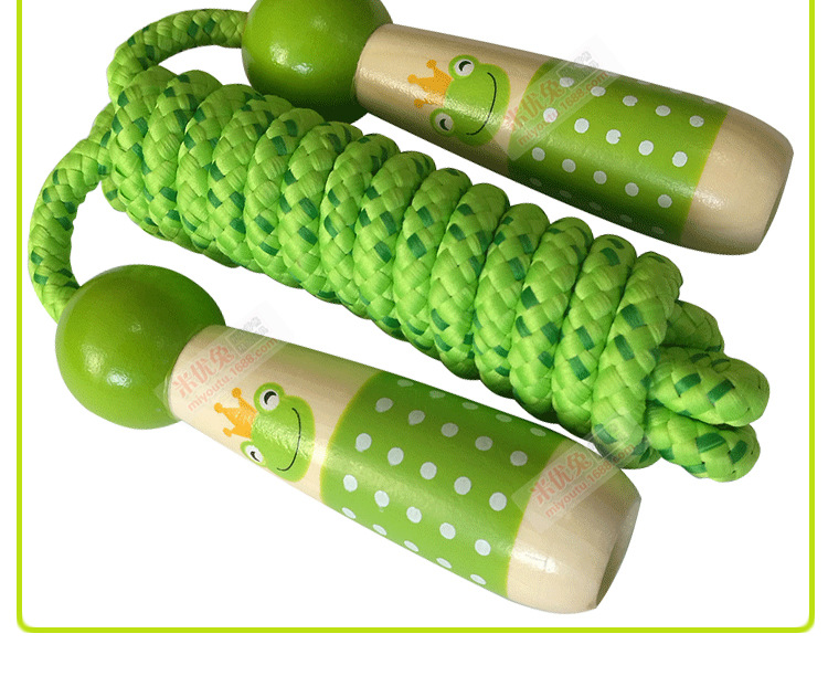 Wooden Skipping Rope Children Primary School Students Jump Rope for One Person Kindergarten Beginner Adjustable Sports Outdoor Toys. 13 Wooden Skipping Rope Children Primary School Students Jump Rope for One Person Kindergarten Beginner Adjustable Sports Outdoor Toys. 13