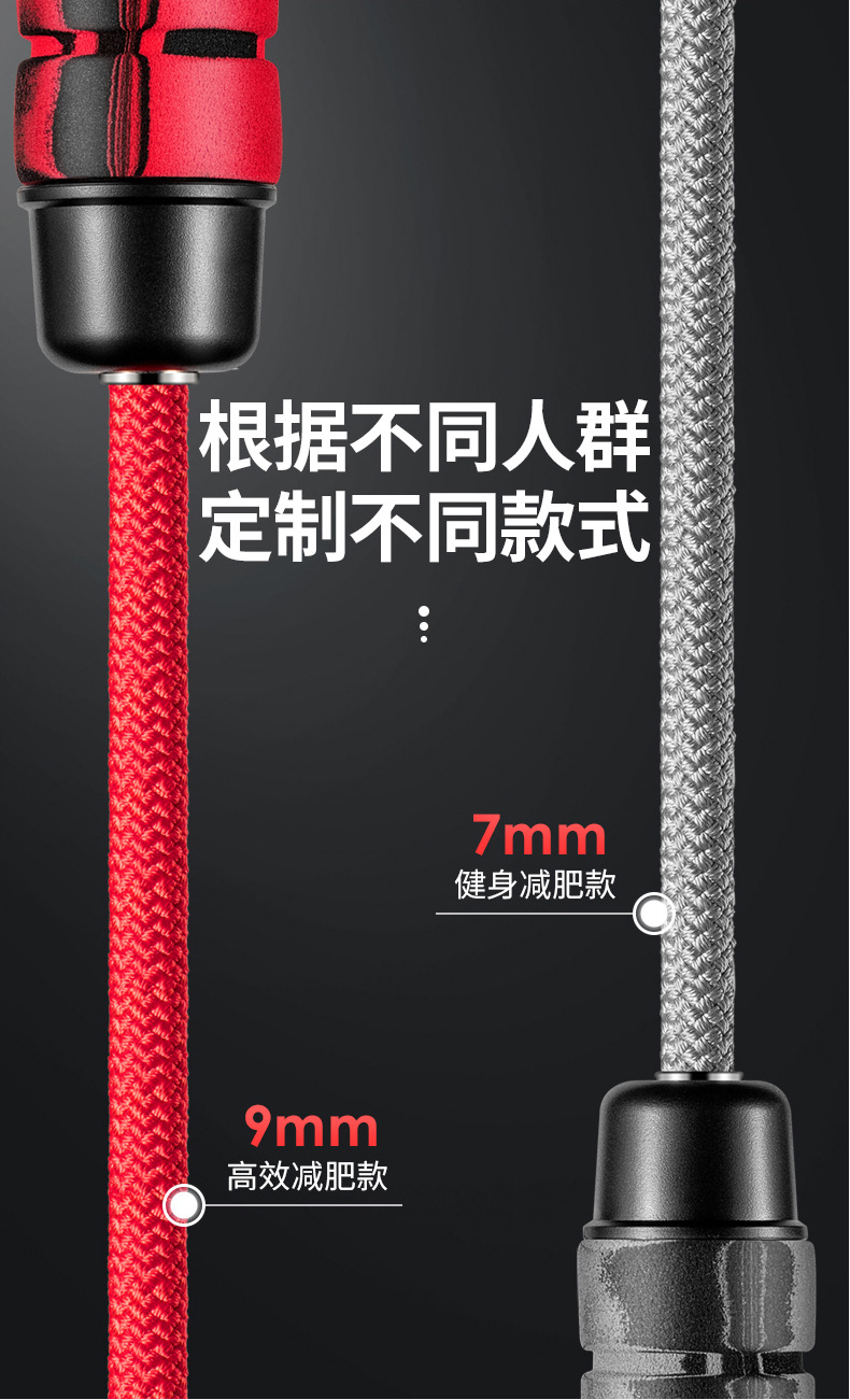 Rope Skipping with Bearings Fitness Adult Training Sponge Bearing Jump Rope Plastic Handle Sporting Goods Rope Skipping with Bearings Fitness Adult Training Sponge Bearing Jump Rope Plastic Handle Sporting Goods