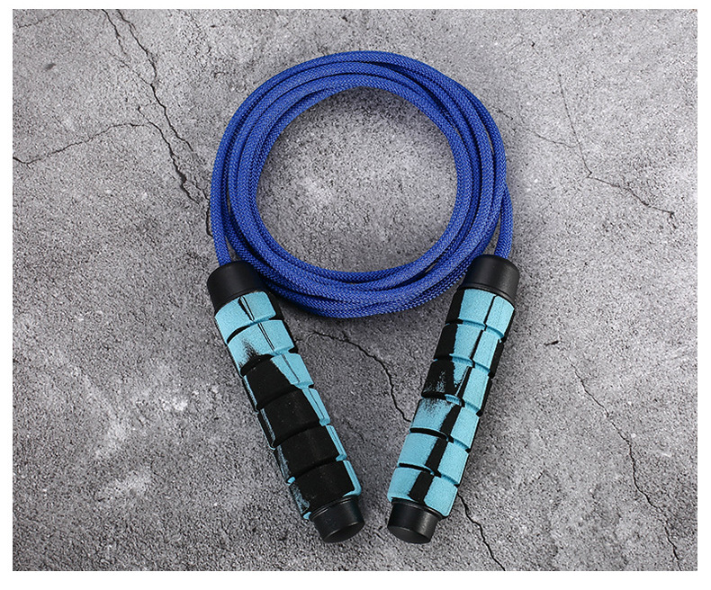 Rope Skipping with Bearings Fitness Adult Training Sponge Bearing Jump Rope Plastic Handle Sporting Goods Rope Skipping with Bearings Fitness Adult Training Sponge Bearing Jump Rope Plastic Handle Sporting Goods