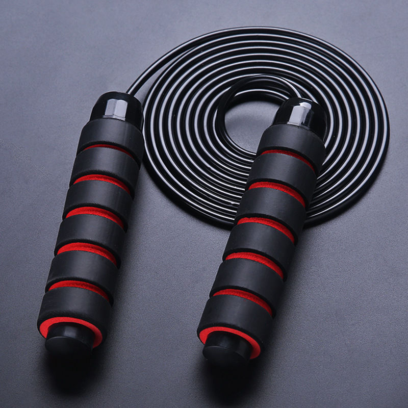 Bearing Jump Rope Professional Competition Sports Steel Wire Jump Rope Adult Fitness Weight Loss Skipping Rope Children Student Skipping Rope
