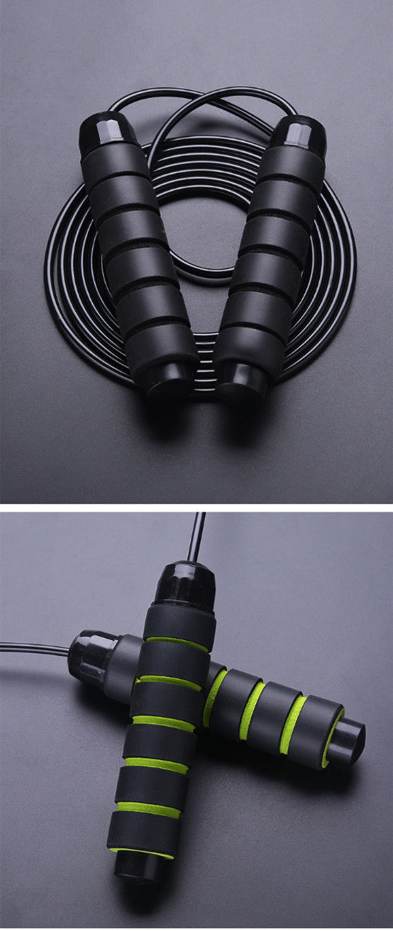 Bearing Jump Rope Professional Competition Sports Steel Wire Jump Rope Adult Fitness Weight Loss Skipping Rope Children Student Skipping Rope