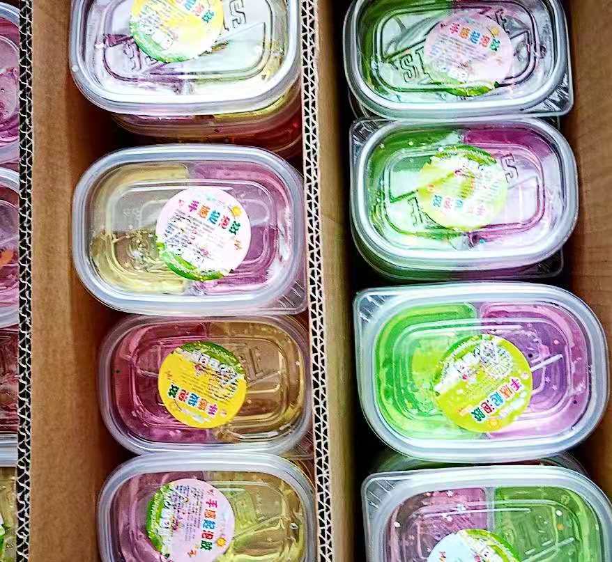 Factory Wholesale Color Foaming Plastic Toy Tent Mud Skipping Rope Mud Ramen Mud Slim Net Red Mud Factory Wholesale Color Foaming Plastic Toy Tent Mud Skipping Rope Mud Ramen Mud Slim Net Red Mud