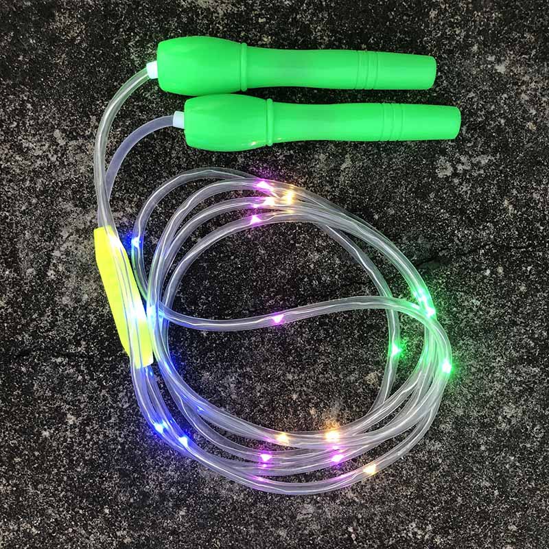 New Children's Jumping Rope Colorful Flash Skipping Rope Sports Health Fitness Night Market Stall Electronic LED Luminous Skipping Rope New Children's Jumping Rope Colorful Flash Skipping Rope Sports Health Fitness Night Market Stall Electronic LED Luminous Skipping Rope