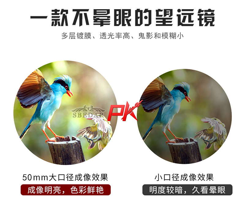 Navigation HD Telescope Binocular High Power Outdoor Sniper Compass Ranging Waterproof Night Vision Telescope