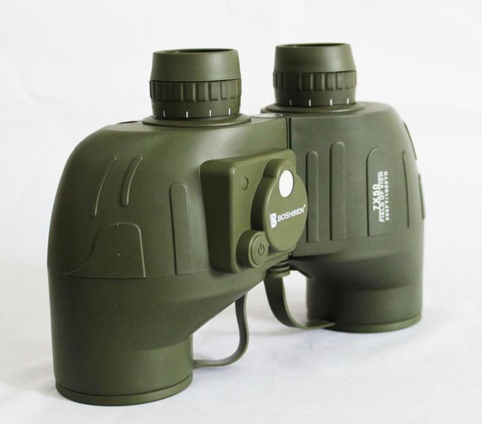 Boshiren Binoculars High Magnification Binocular Waterproof Floating Compass Ranging Low Light Night Vision Non-Infrared