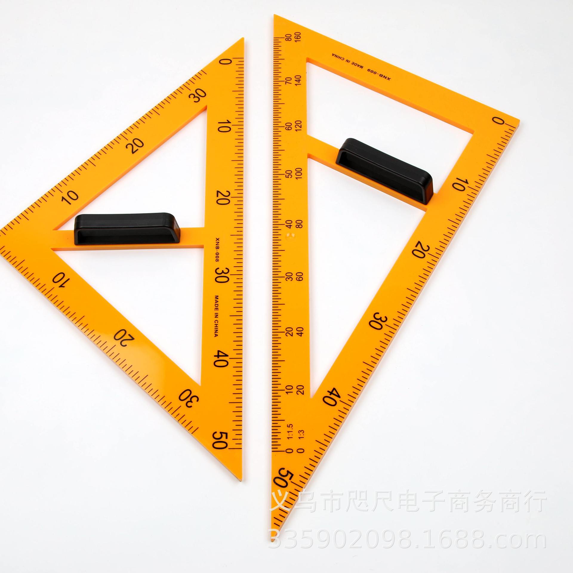 Binbin stationery Teaching tools teaching demonstration protractor ruler triangle compass protractor set Binbin stationery Teaching tools teaching demonstration protractor ruler triangle compass protractor set