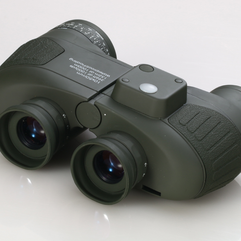 10X50 HD Waterproof Military Optics Binocular Telescope with lamp and compass