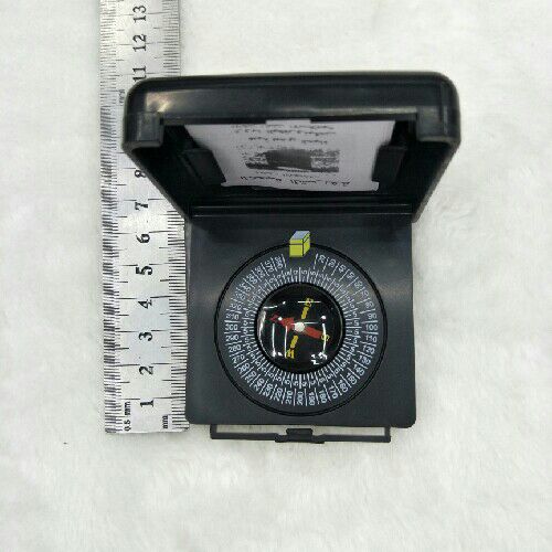 Muslim Flip with Longitude and Latitude Compass