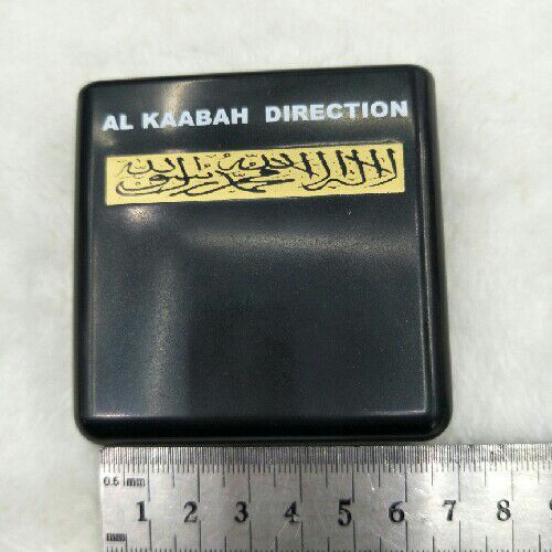 Muslim Flip with Longitude and Latitude Compass