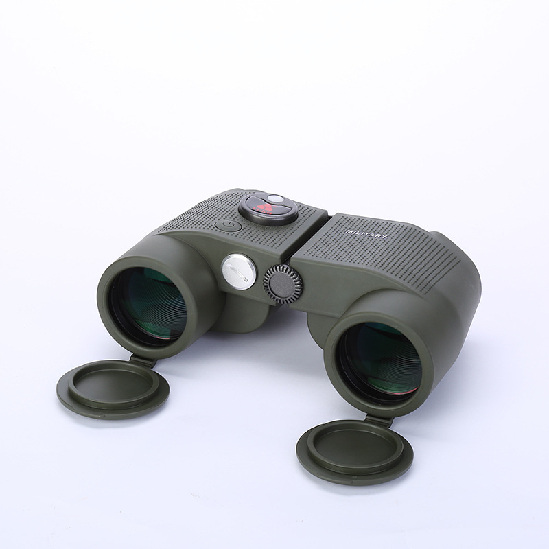 New 7X50 Solid Olive Outdoor Binocular HD Telescope High Power Waterproof Outdoor Telescope with Compass New 7X50 Solid Olive Outdoor Binocular HD Telescope High Power Waterproof Outdoor Telescope with Compass