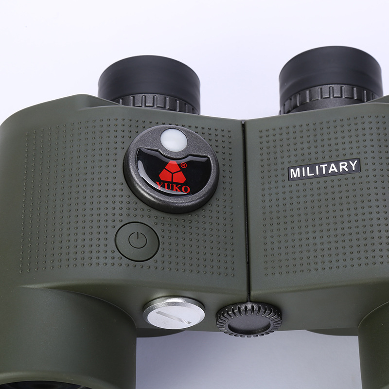 New 7X50 Solid Olive Outdoor Binocular HD Telescope High Power Waterproof Outdoor Telescope with Compass New 7X50 Solid Olive Outdoor Binocular HD Telescope High Power Waterproof Outdoor Telescope with Compass