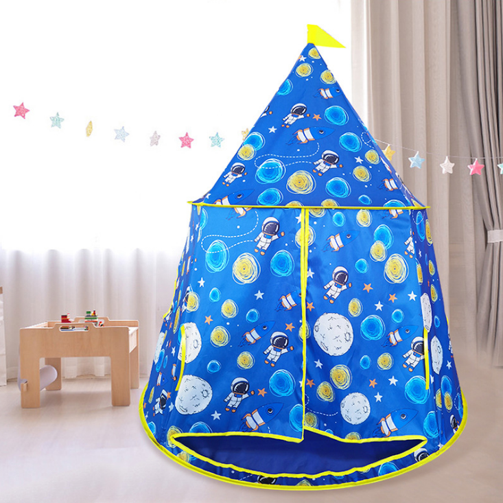 Factory Direct Sales Ocean New Teepee Tent for Children Boy Game House Indoor Baby Crawling Toy House