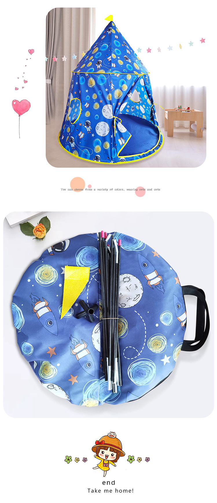 Factory Direct Sales Ocean New Teepee Tent for Children Boy Game House Indoor Baby Crawling Toy House Factory Direct Sales Ocean New Teepee Tent for Children Boy Game House Indoor Baby Crawling Toy House