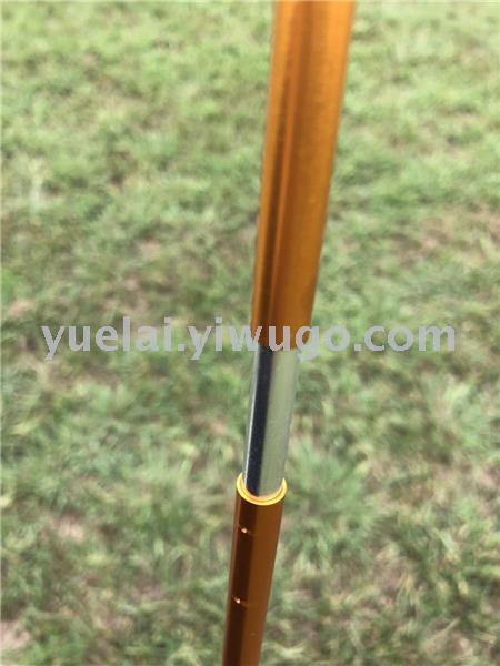 Yuelai inn ultra light 3-4 person tent aluminum pole tent camping picnic tent manual tent double deck tent