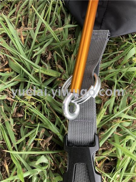 Yuelai inn ultra light 3-4 person tent aluminum pole tent camping picnic tent manual tent double deck tent