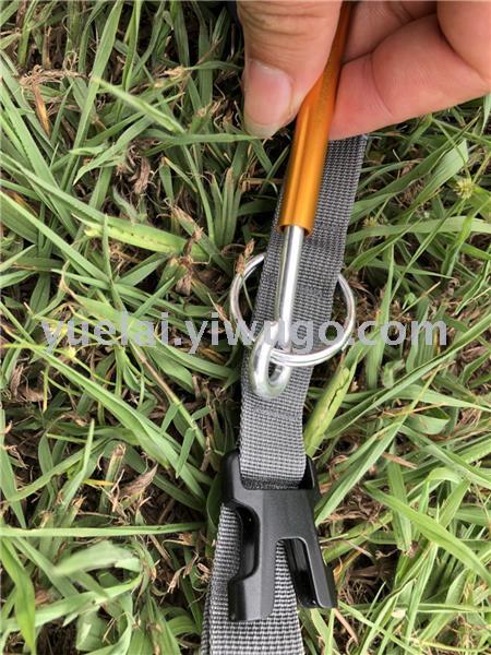 Yuelai inn ultra light 3-4 person tent aluminum pole tent camping picnic tent manual tent double deck tent