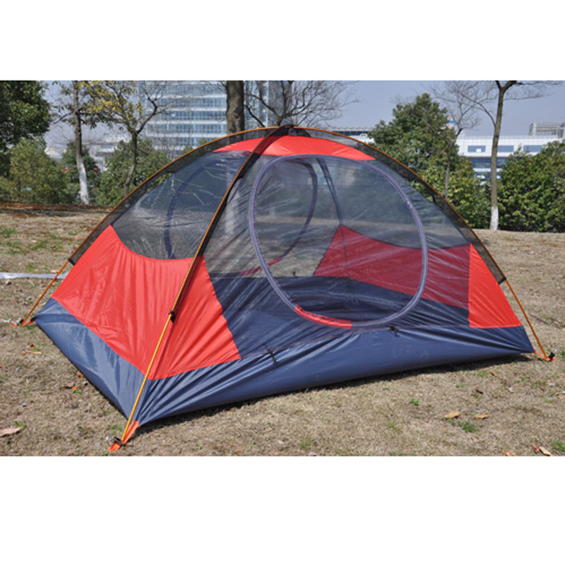 Manufacturer direct selling high-end double double double deck snow skirt aluminum pole tent sled dog brand tent