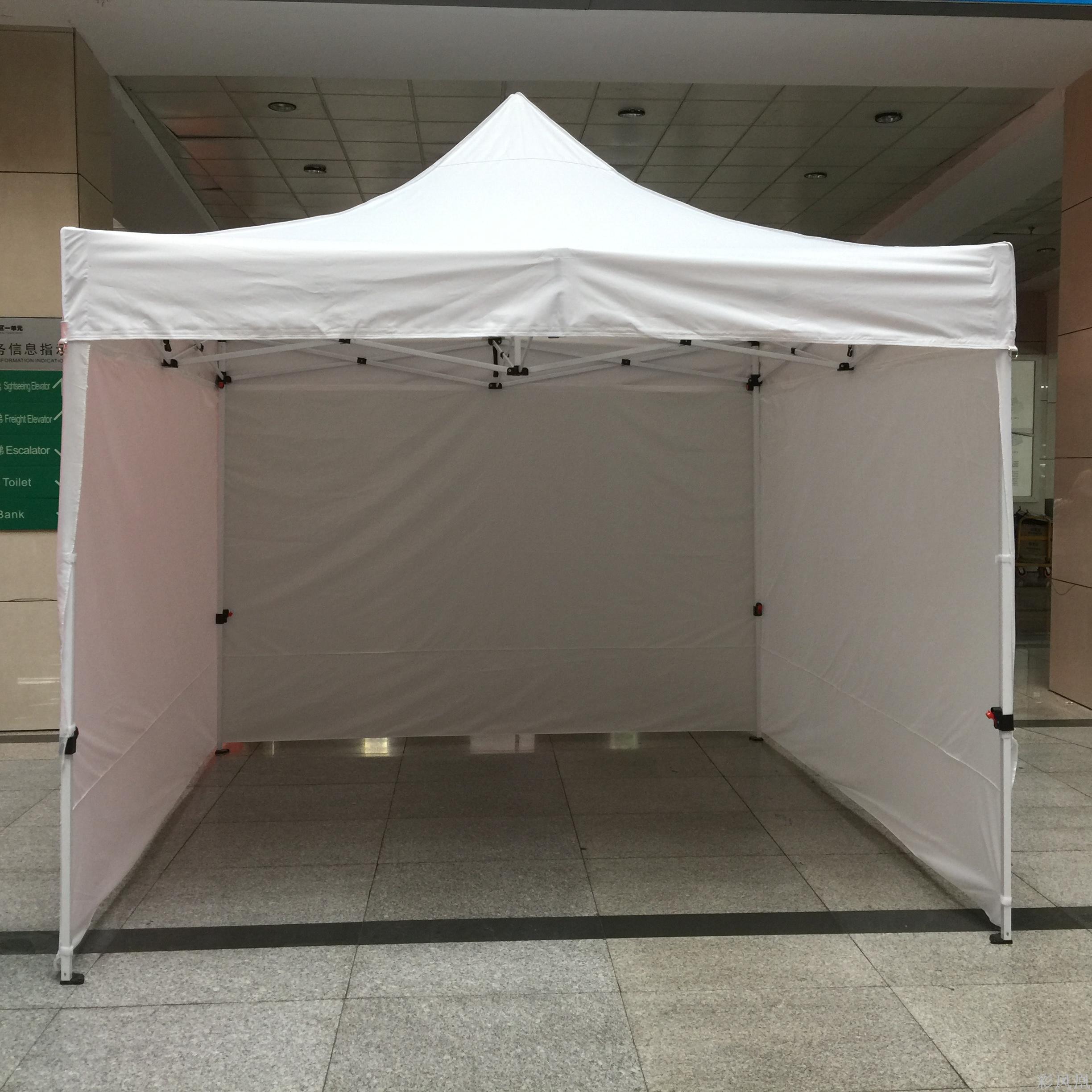 Factory Direct Sales Outdoor Tent Umbrella Stall Four Corners Umbrella Tent Advertising Tent Custom Folding Canopy Printed Logo