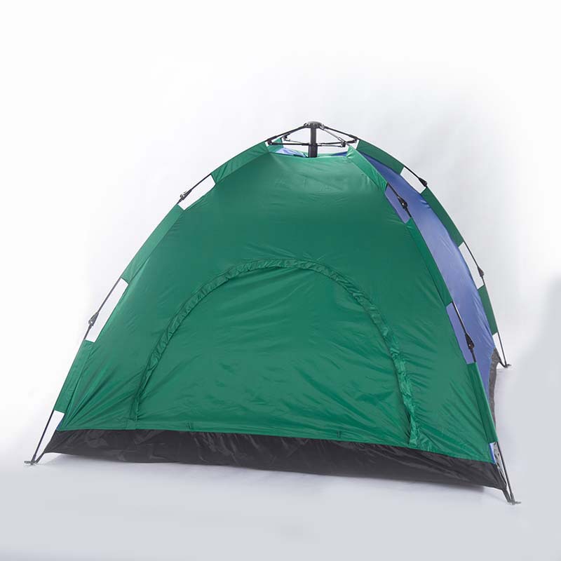 Double tent outdoor 3-4 people fully automatic tent camping supplies Double rain camp manufacturers batch