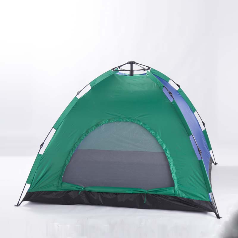 Double tent outdoor 3-4 people fully automatic tent camping supplies Double rain camp manufacturers batch