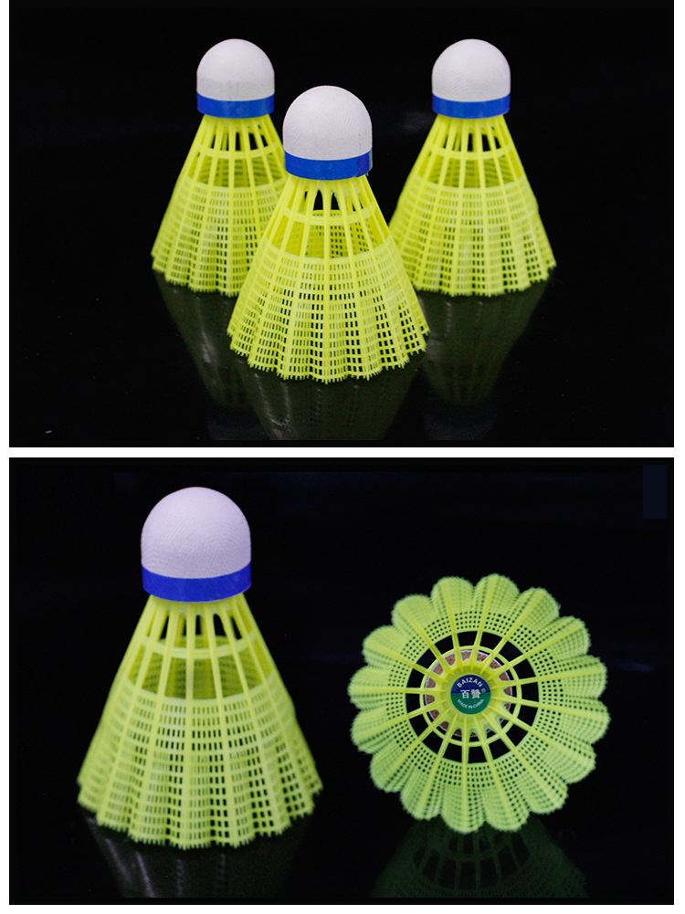 Factory Direct Sales 3 Pack B301 Nylon Badminton Applicable Pack Durable King Training Ball White One Piece Dropshipping Factory Direct Sales 3 Pack B301 Nylon Badminton Applicable Pack Durable King Training Ball White One Piece Dropshipping