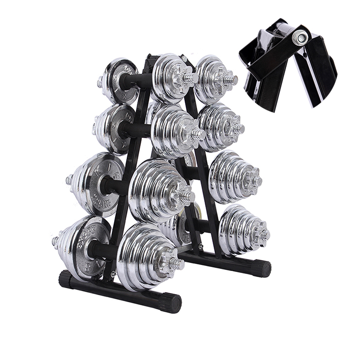 Huijun Dumbbell Rack Gym Commercial Rack Household Multifunctional Men&#039;s Dumbbell Rack Small Bracket Suit 3-10 Pay